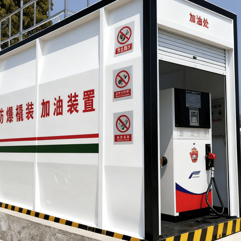 Diiselmootoriga plahvatuskindel{0}}kütusejaam