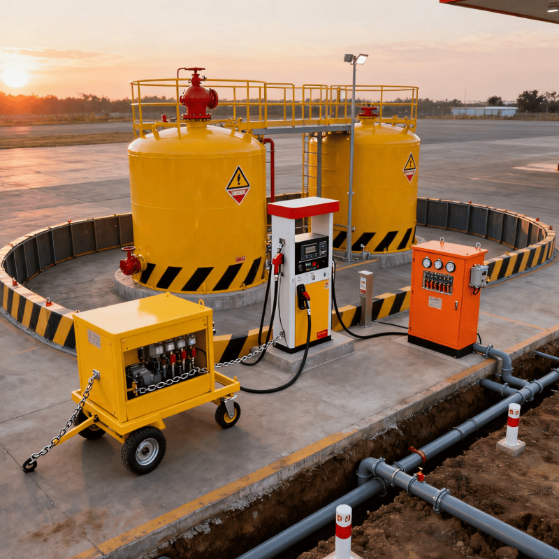 Skid Mounted Fuel System factory